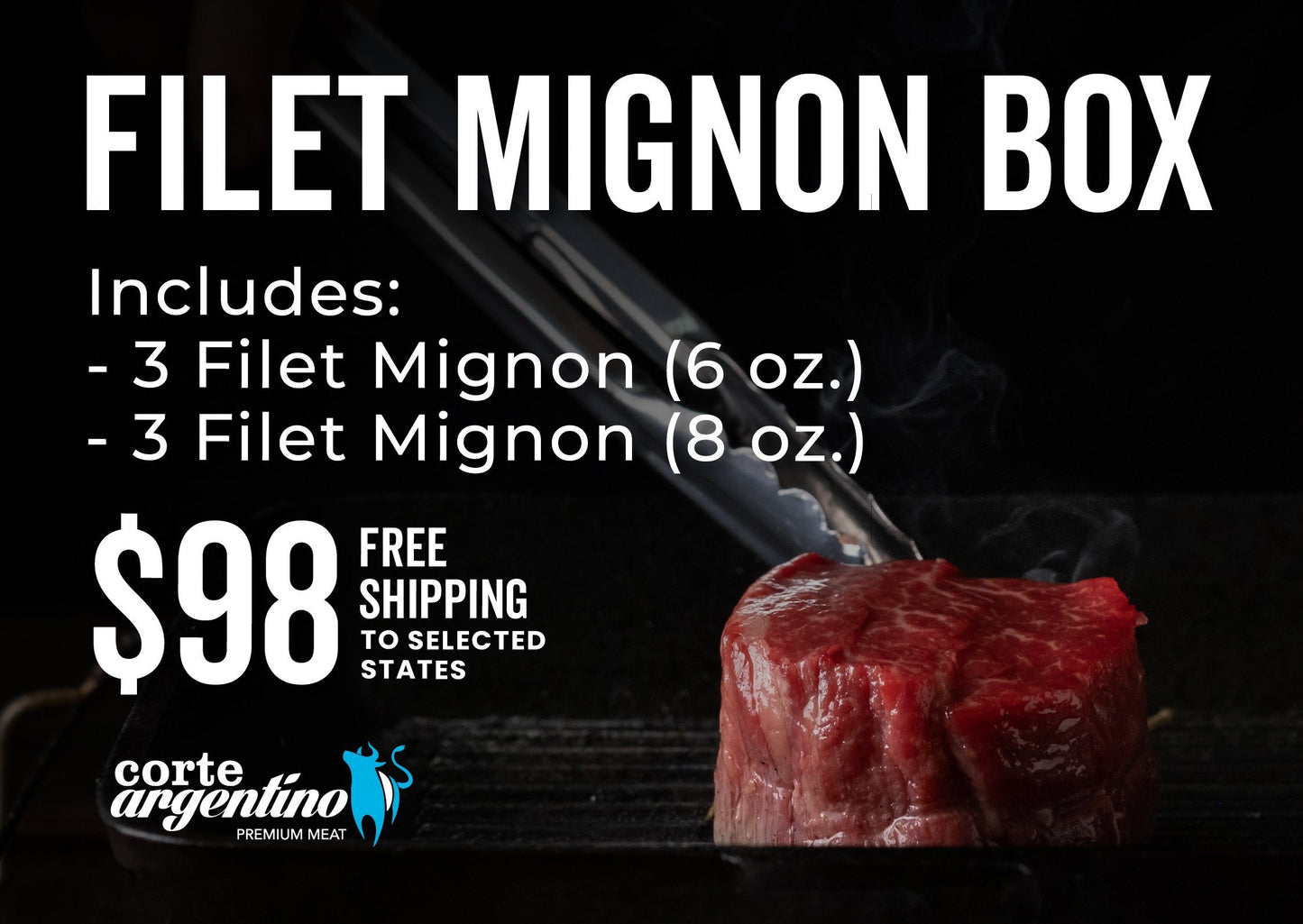 Filet Mignon Box Corte Argentino 
