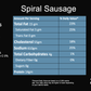 Spiral Sausage | Salchicha Parrillera Corte Argentino 